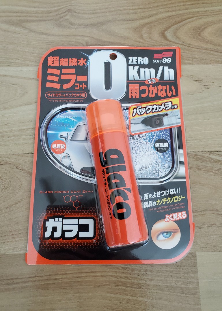 Glaco Zero Mirror Coat, Car Accessories, Accessories on Carousell