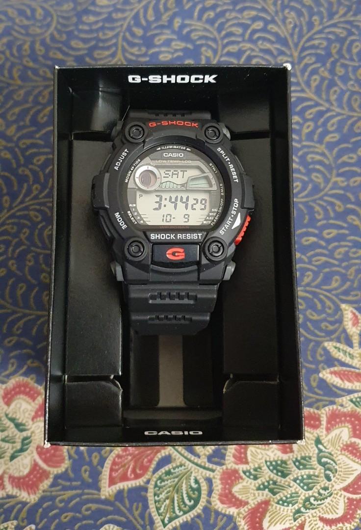 G shock mat moto hitam new arrivals
