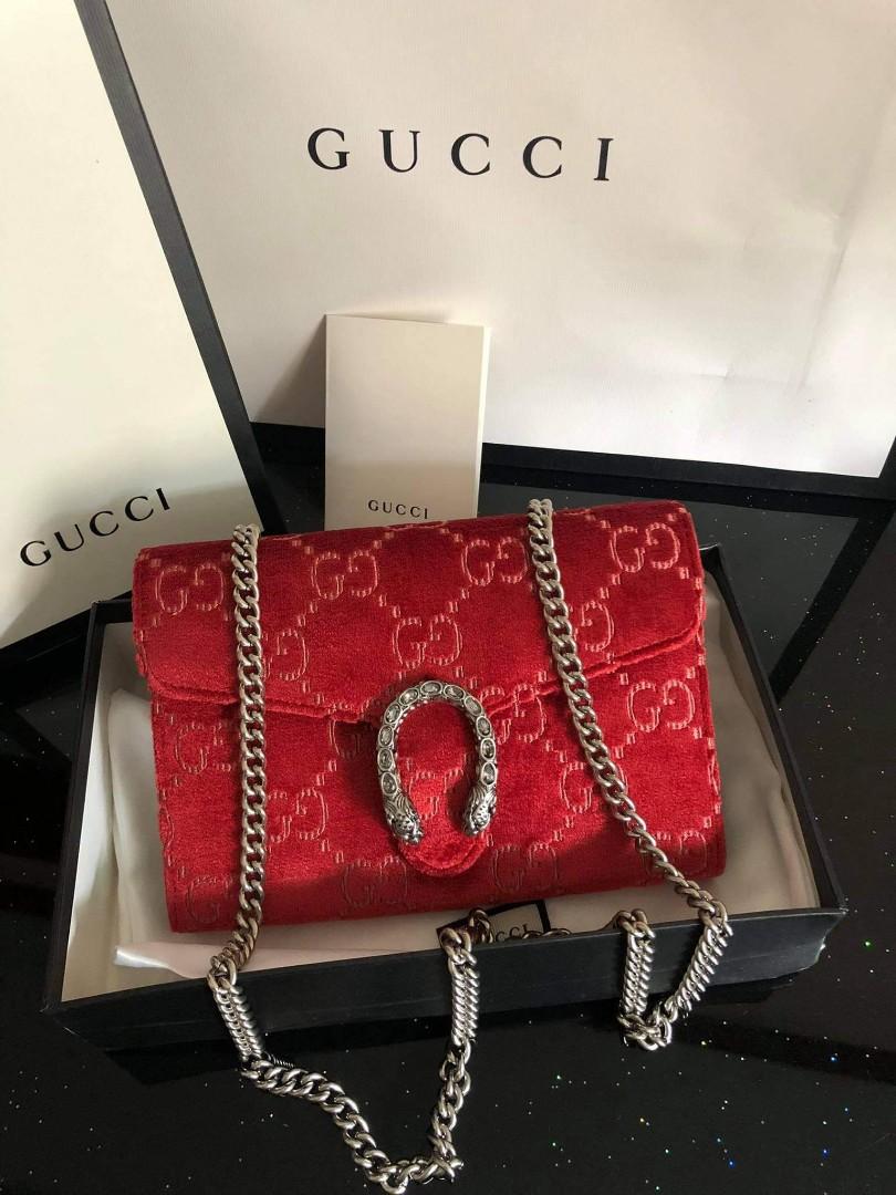 Gucci best sale velvet woc
