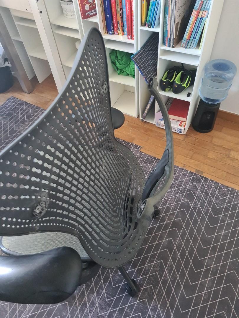 Broken herman miller cheap chair