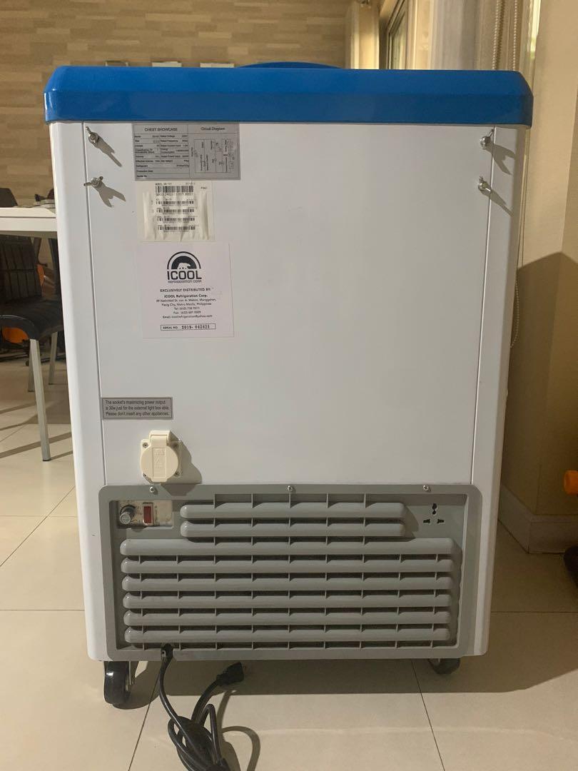 Hiron chest freezer 5 cubic feet, TV & Home Appliances, Other Home