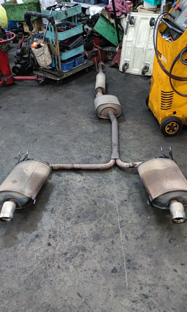 Honda Accord Euro R CL7 Exhaust, Car Accessories, Accessories on Carousell