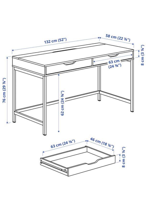 Ikea Desk, Furniture & Home Living, Furniture, Tables & Sets on Carousell