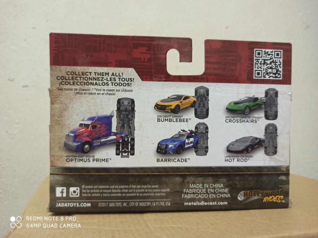 Jada transformer hot rod, Hobbies & Toys, Toys & Games on Carousell