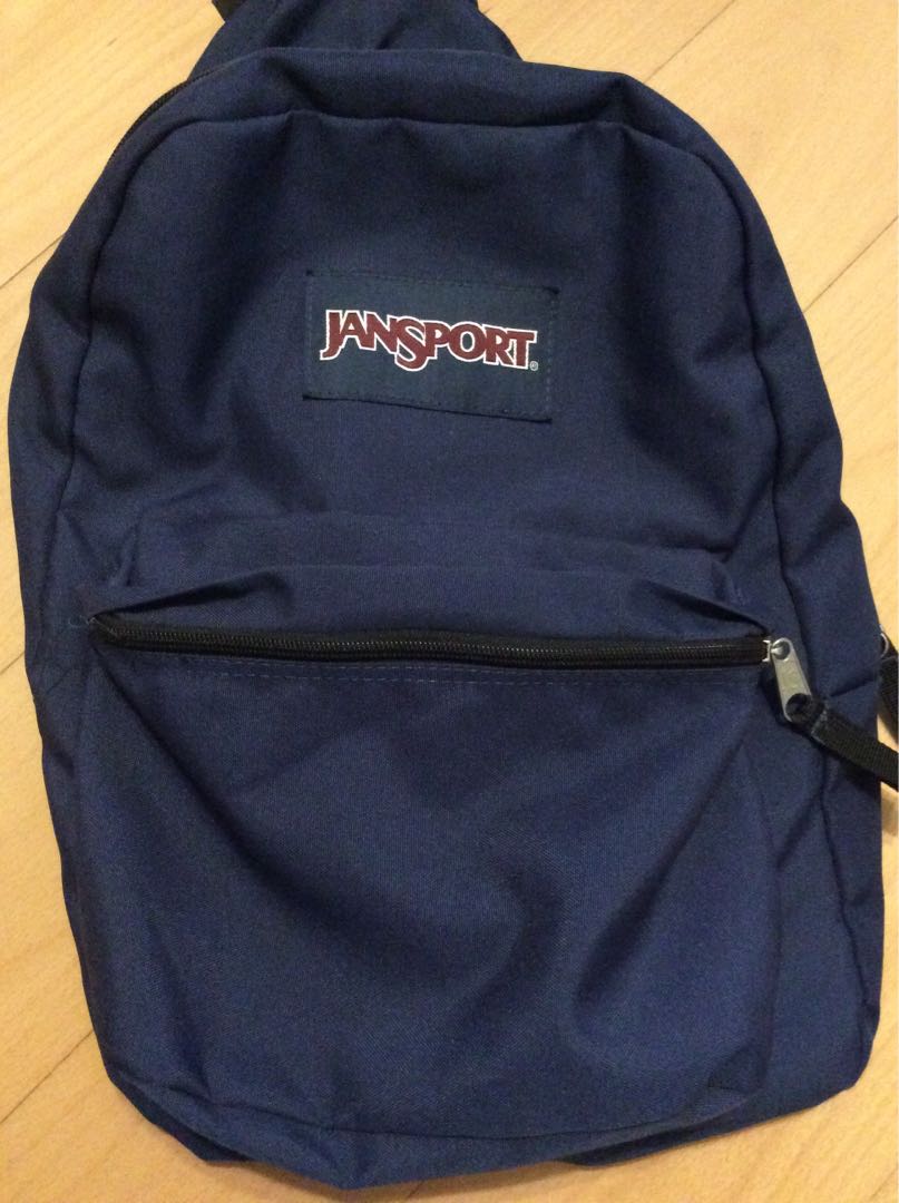 jansport dark blue backpack