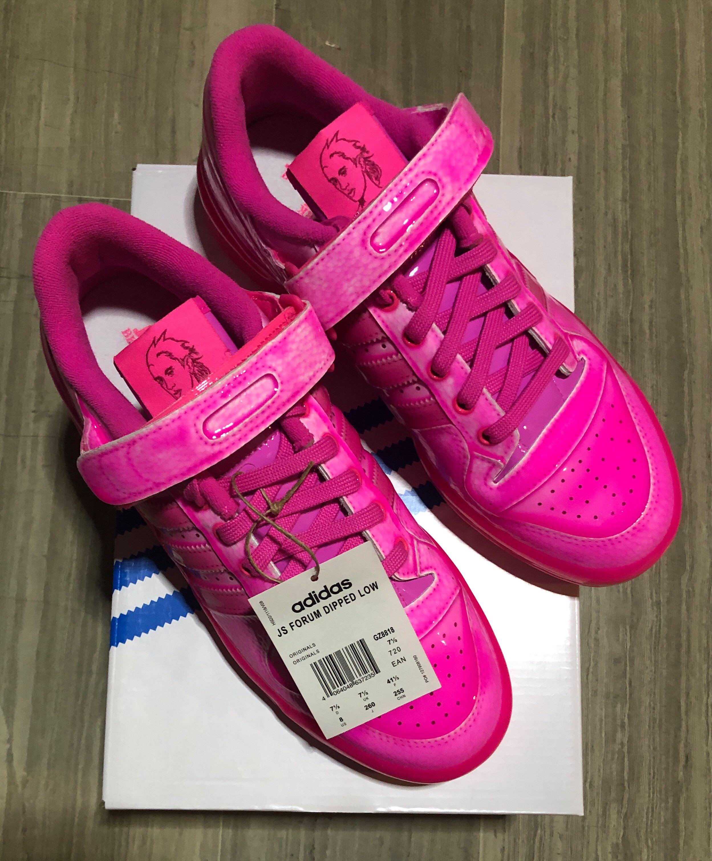 Jeremy Scott x Adidas Forum Low Dipped Solar Pink Men s Fashion