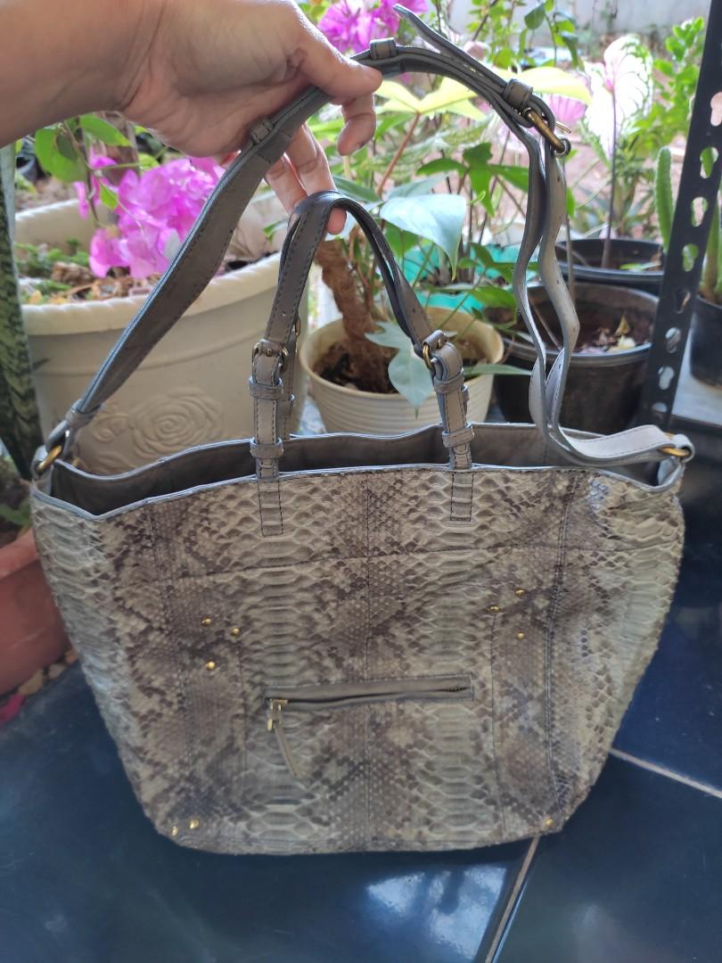 Jerome Dreyfuss Jacques bag preloved kulit ular asli Fesyen