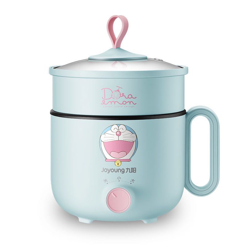 Joyoung Doraemon Co Branded Mini Electric Hot Pot Multi Functional