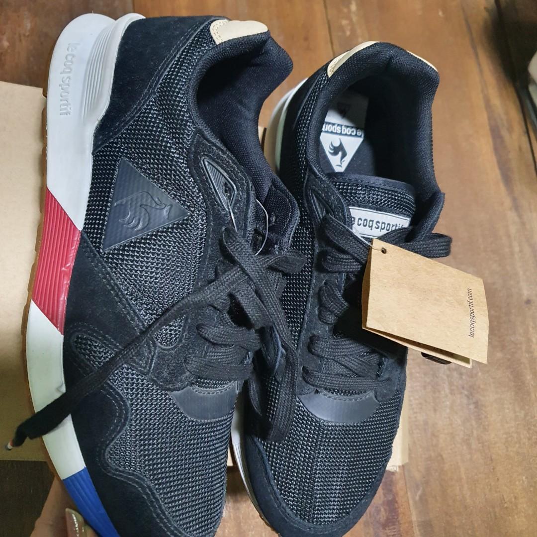 Le Coq Sportif Omega X Sport Black Original 100 Fesyen Pria Sepatu Sneakers di Carousell