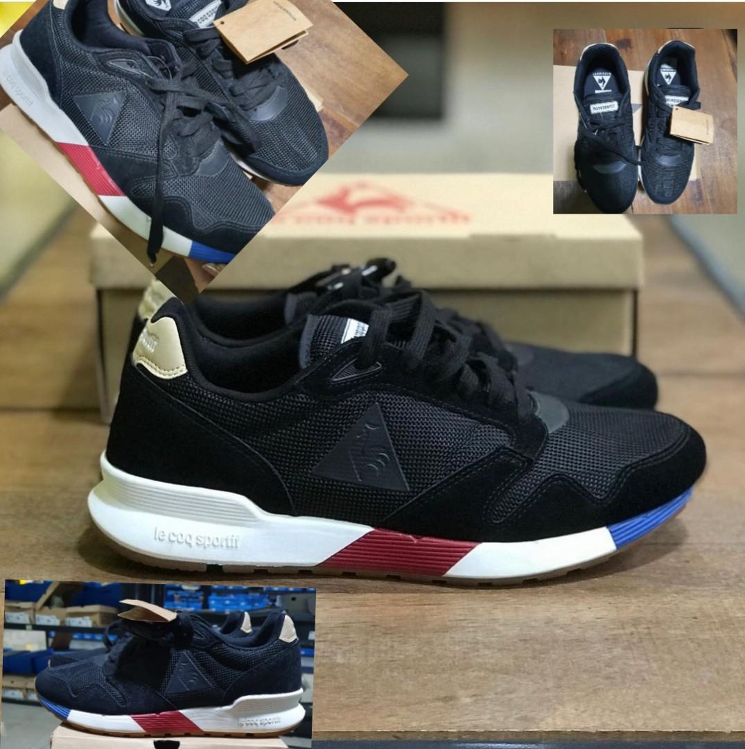 Le Coq Sportif Omega X Sport Black Original 100 Fesyen Pria Sepatu Sneakers di Carousell