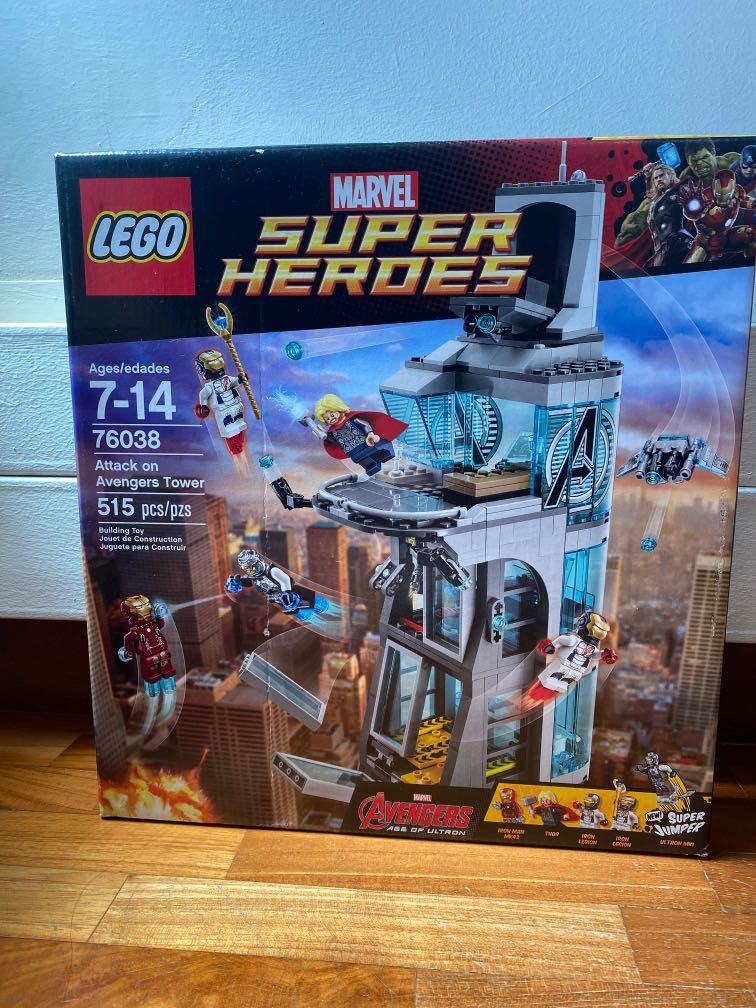 Lego 76038 marvel super cheap heroes attack on avengers tower