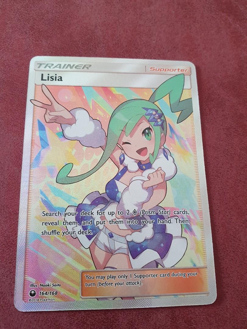 Lisia full art pokemon card, Hobbies & Toys, Memorabilia & Collectibles