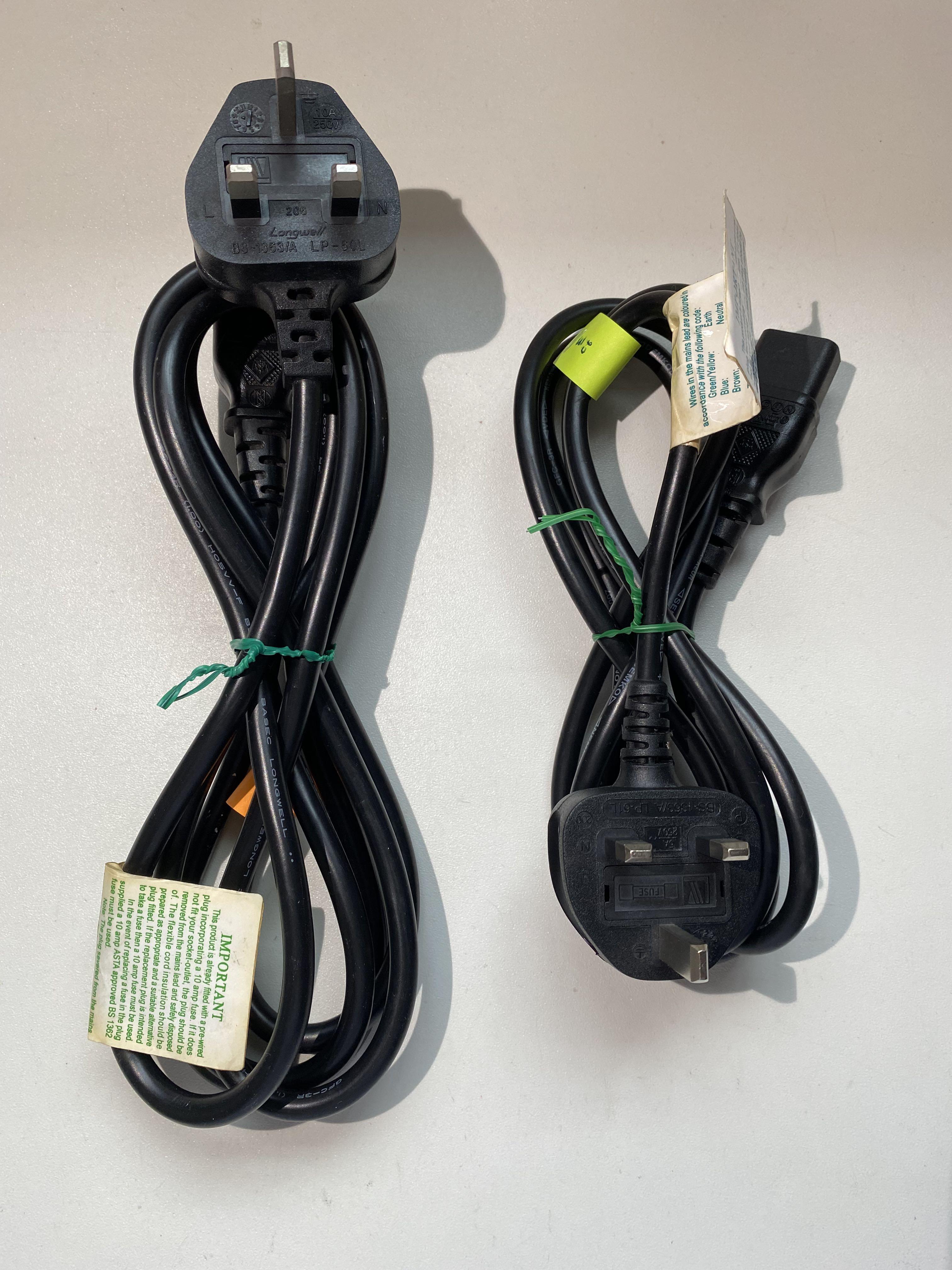 Longwell Power Cord Cable (new & used), Computers & Tech, Parts