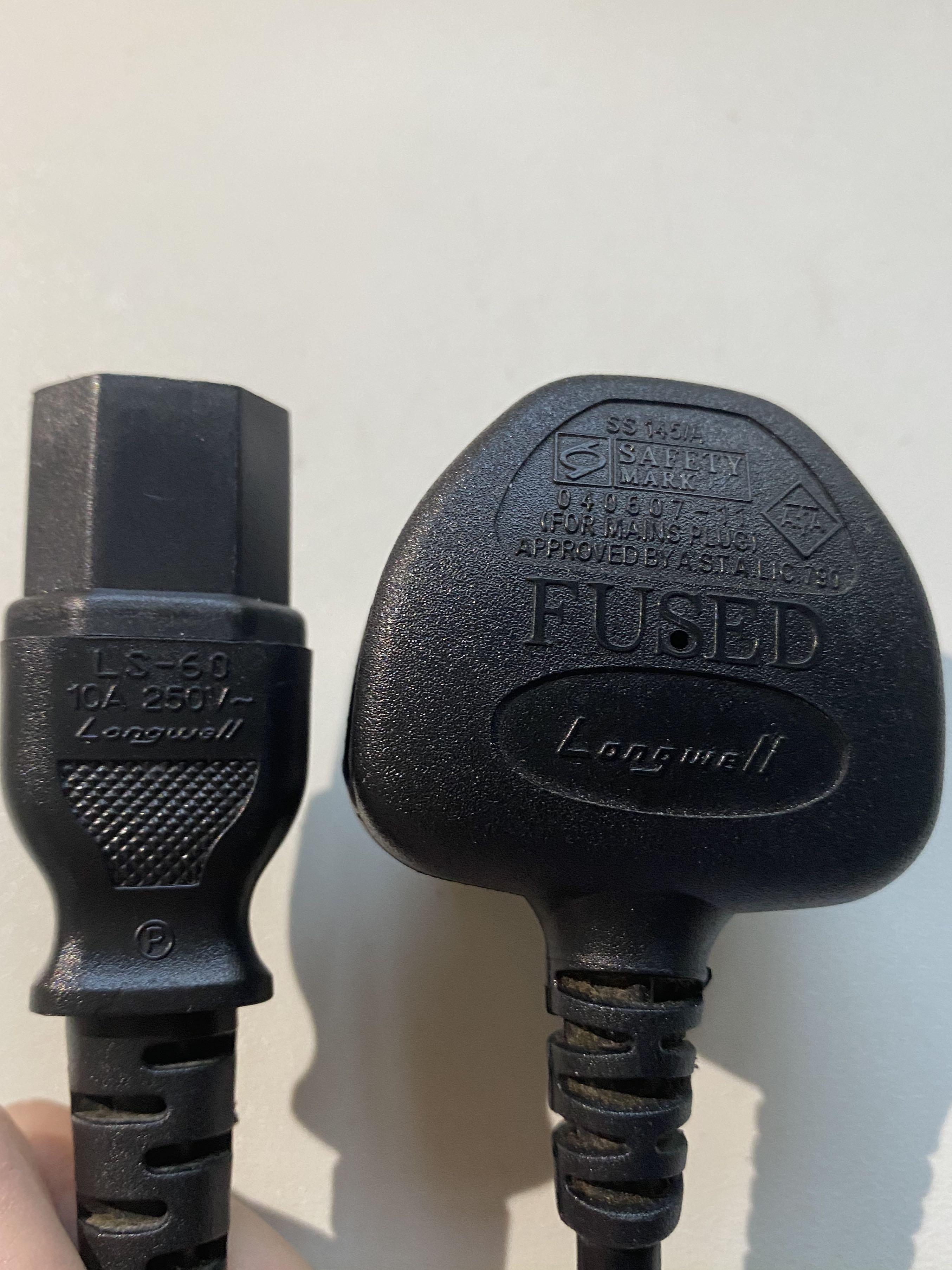 Longwell Power Cord Cable (new & used), Computers & Tech, Parts