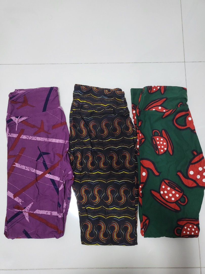 Lularoe Leggings, Women's Fashion, Bottoms, Jeans & Leggings on Carousell