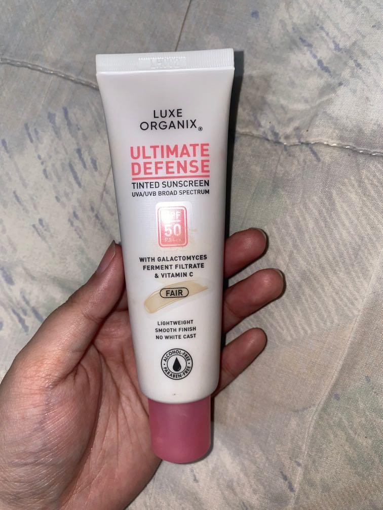Luxe Organix Tinted Sunscreen (Category: Makeup) located in Caloocan City. Submitted by sigridsaddi (Listing ID 1118509729, Image 1). Description: .