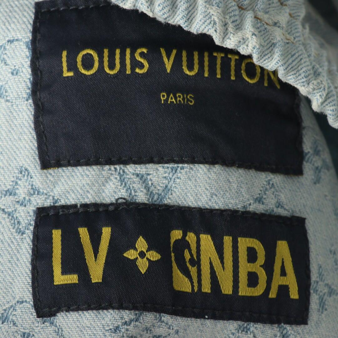 Túi LV* x NBA nam nữ hộp vuông da bò dập Monogram nẹp kim loại sz 22cm –  lien fashion