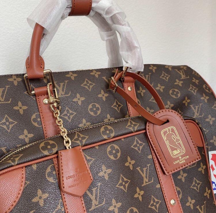 Louis Vuitton x NBA Monogram Canvas Trio Pocket Keepall