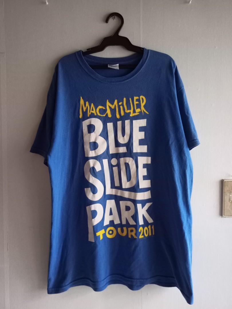 Mac Miller Shirt Blue Slide Park Tour - High-Quality Printed Brand