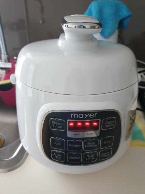 Mayer MMPC1650 pressure cooker 1.6L perfect for small family TV Home Appliances Kitchen Appliances Cookers on Carousell