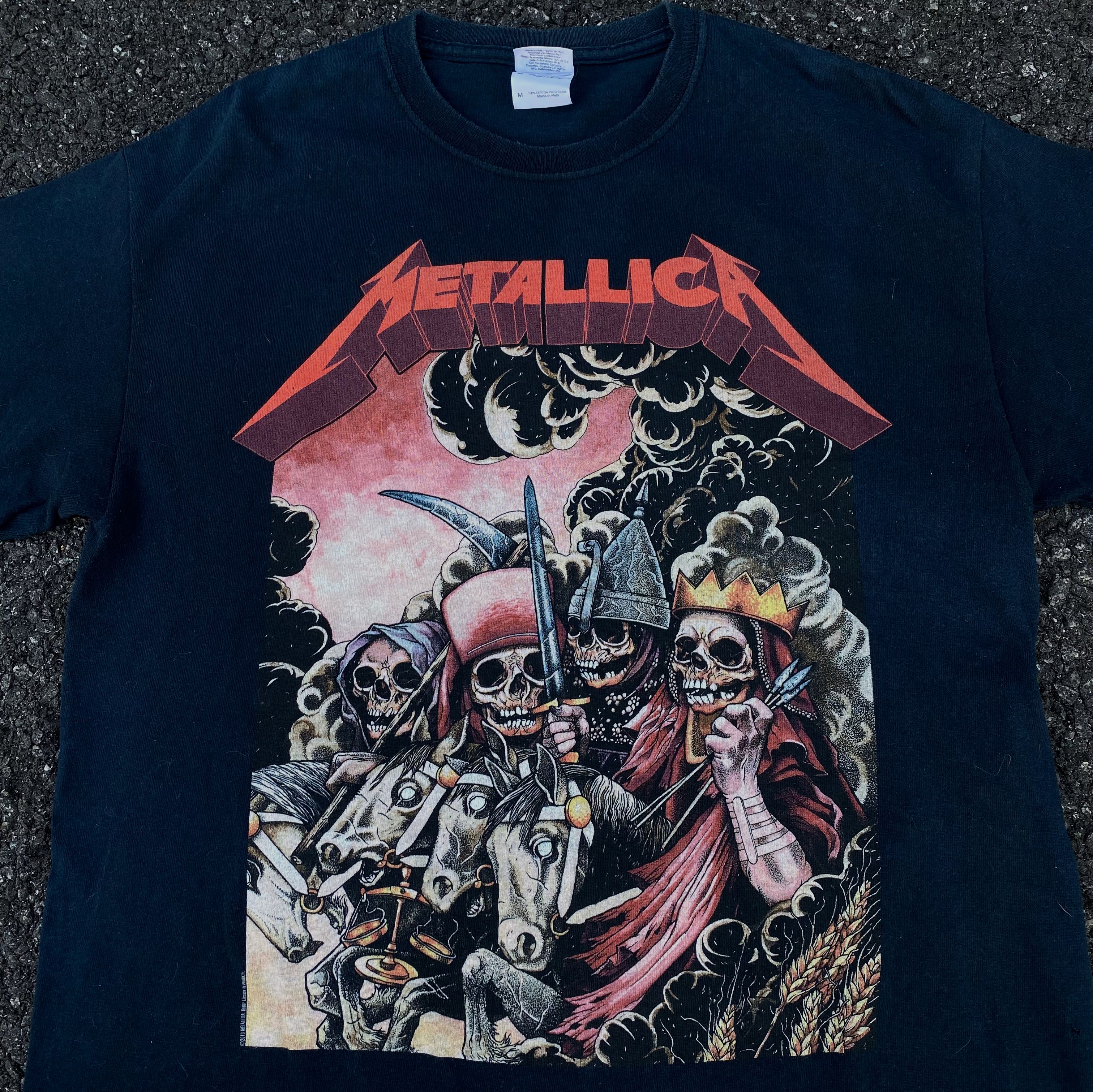 Metallica Live In Asia Malaysia Tour Tshirt Vtg Band Tee Men s Fashion Tops Sets Tshirts Polo Shirts on Carousell