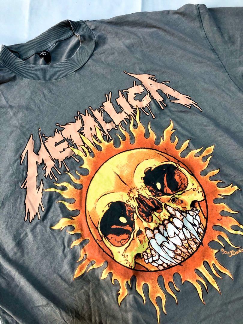Metallica sun shirt sales