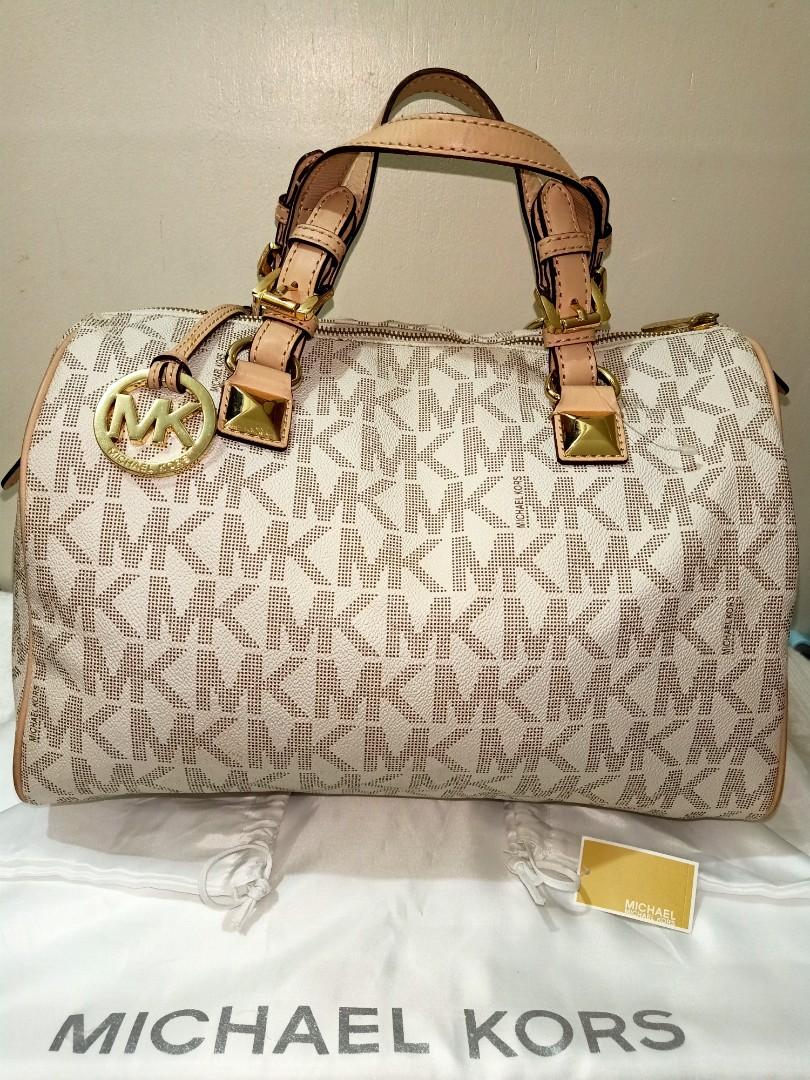 Michael Kors Grayson Large Vanilla