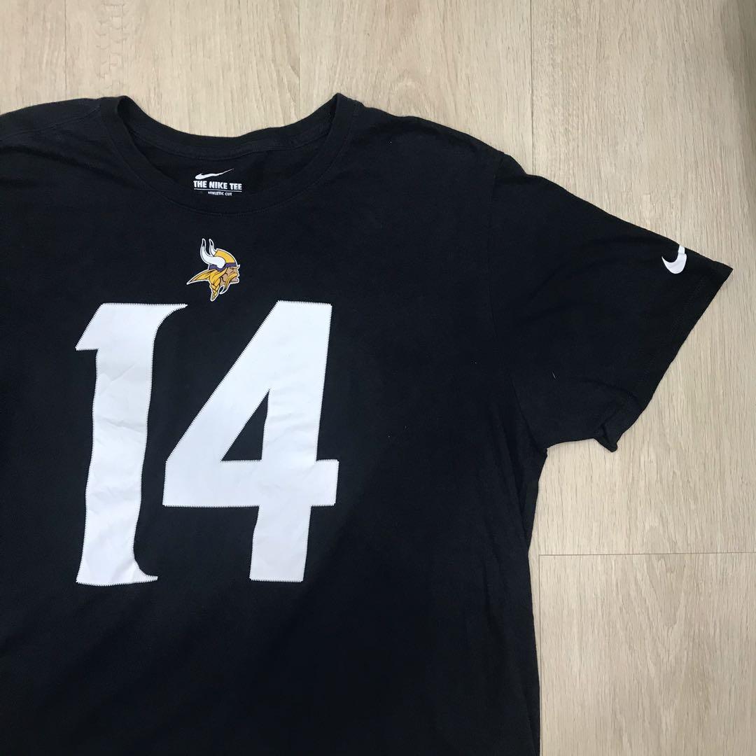 NFL Minnesota Vikings Stefon Diggs Nike Tee T Shirt Men s Fashion