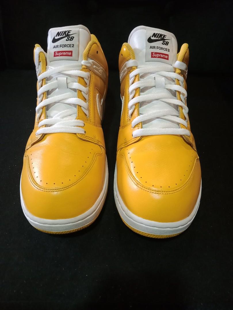 supreme af2 yellow