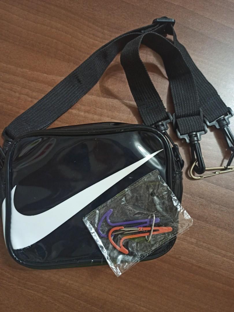 Nike swoosh pvc sling bag