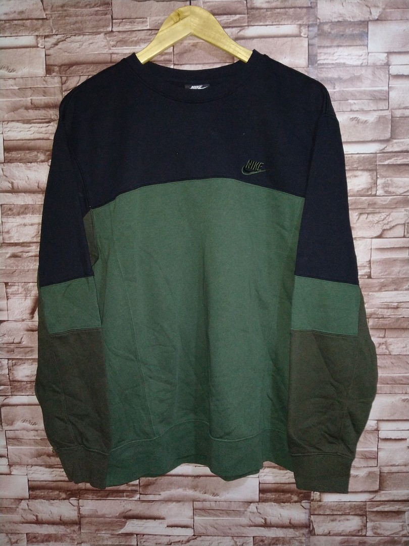 Nike tri color sweatshirt Clearance