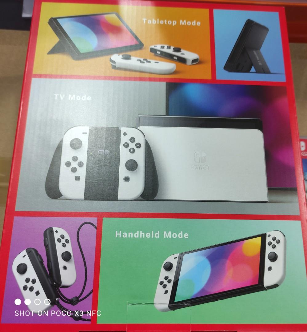 Nintendo Switch Oled White(Unit Only) (Category: Nintendo) located in Makati City. Submitted by yomyom_onlineshop (Listing ID 1118425220, Image 3). Description: For Sale Only Brandnew Sealed UNIT ONLY No To trade Delivery within the day Taguig Market Market Can book Via lalamove Less Time Less Effort Cod,Gcash,Banktransfer.