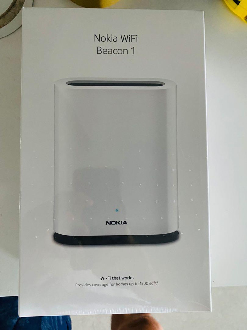Nokia Wifi Beacon 1 mesh router Starhub, Computers & Tech, Parts & Accessories, Networking on