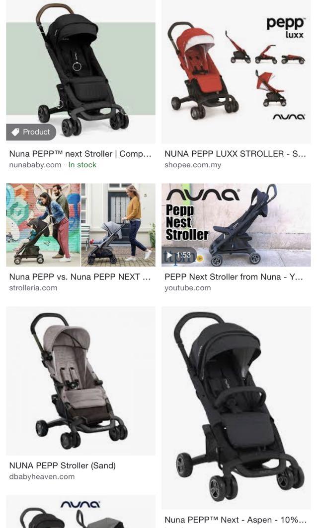 Nuna PEPP Transport Bag Babies Kids Going Out Carriers
