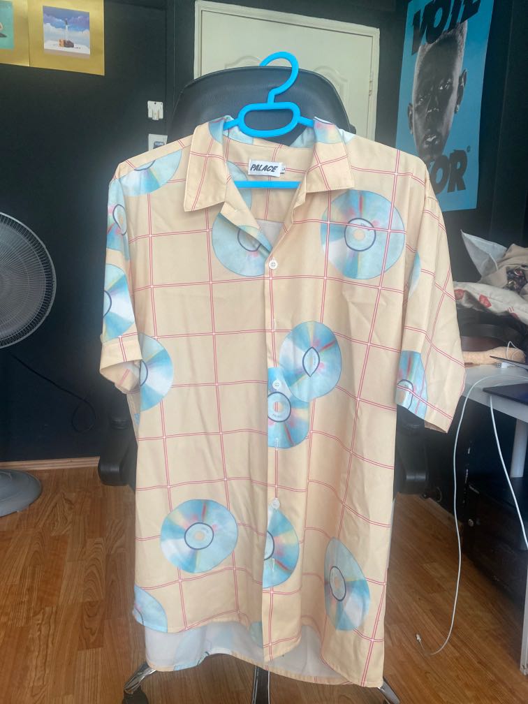 palace disc shirt