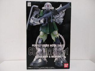 PG Zaku 透明甲及武器包