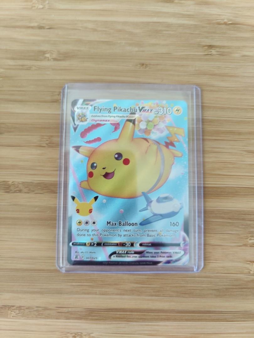 Flying Pikachu V - 006/025 - Ultra Rare Price Flying Pikachu V Ultra Rare Pokemon  Card  Celebrations 25th Anniversary Set Single Ultra Rare 006/025