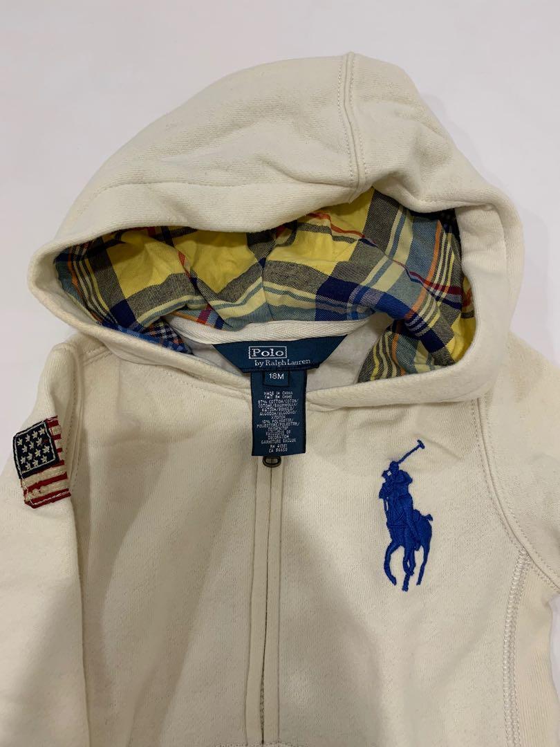Polo Ralph Lauren Hoodie 18 to 24 months old, Babies & Kids, Babies & Kids  Fashion on Carousell
