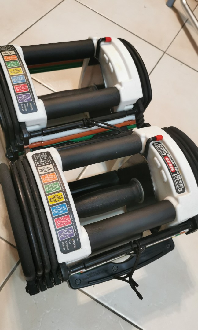 Powerblock Urethane U70 Adjustable Dumbbell, Men's Fashion, Activewear