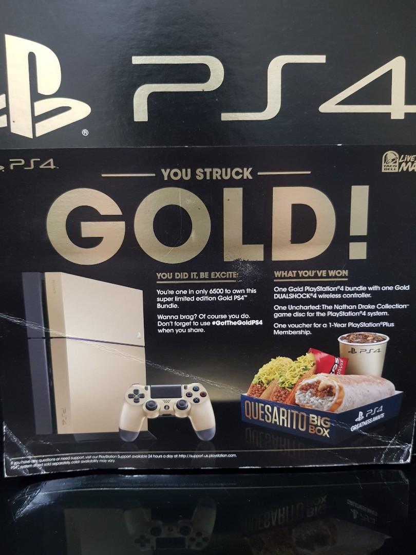 PS4 500GB TACO BELL Limited Edition Very Rare, Video Gaming, Video Game