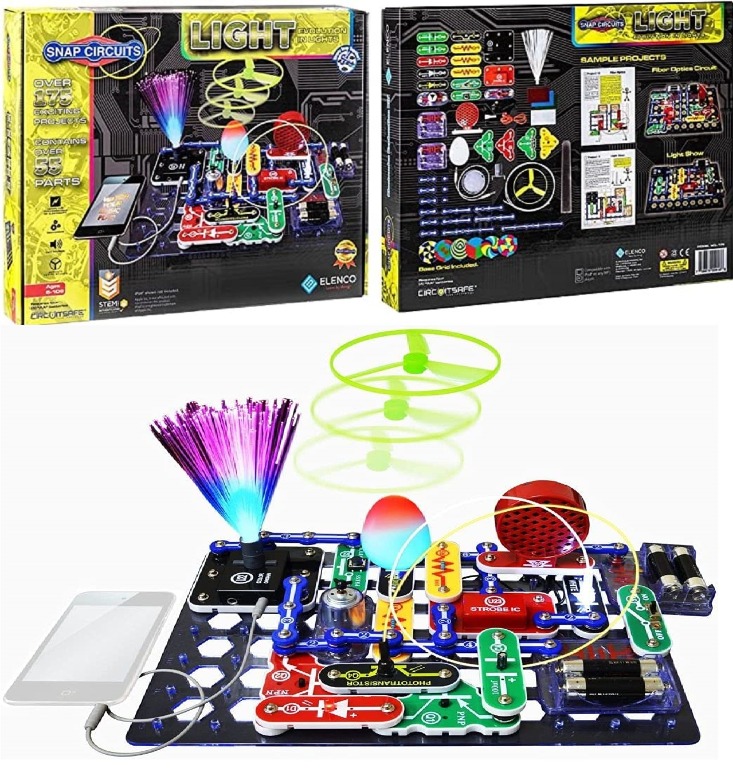 {READY STOCK} Elenco SCL175 Snap Circuits Lights Electronics Discovery