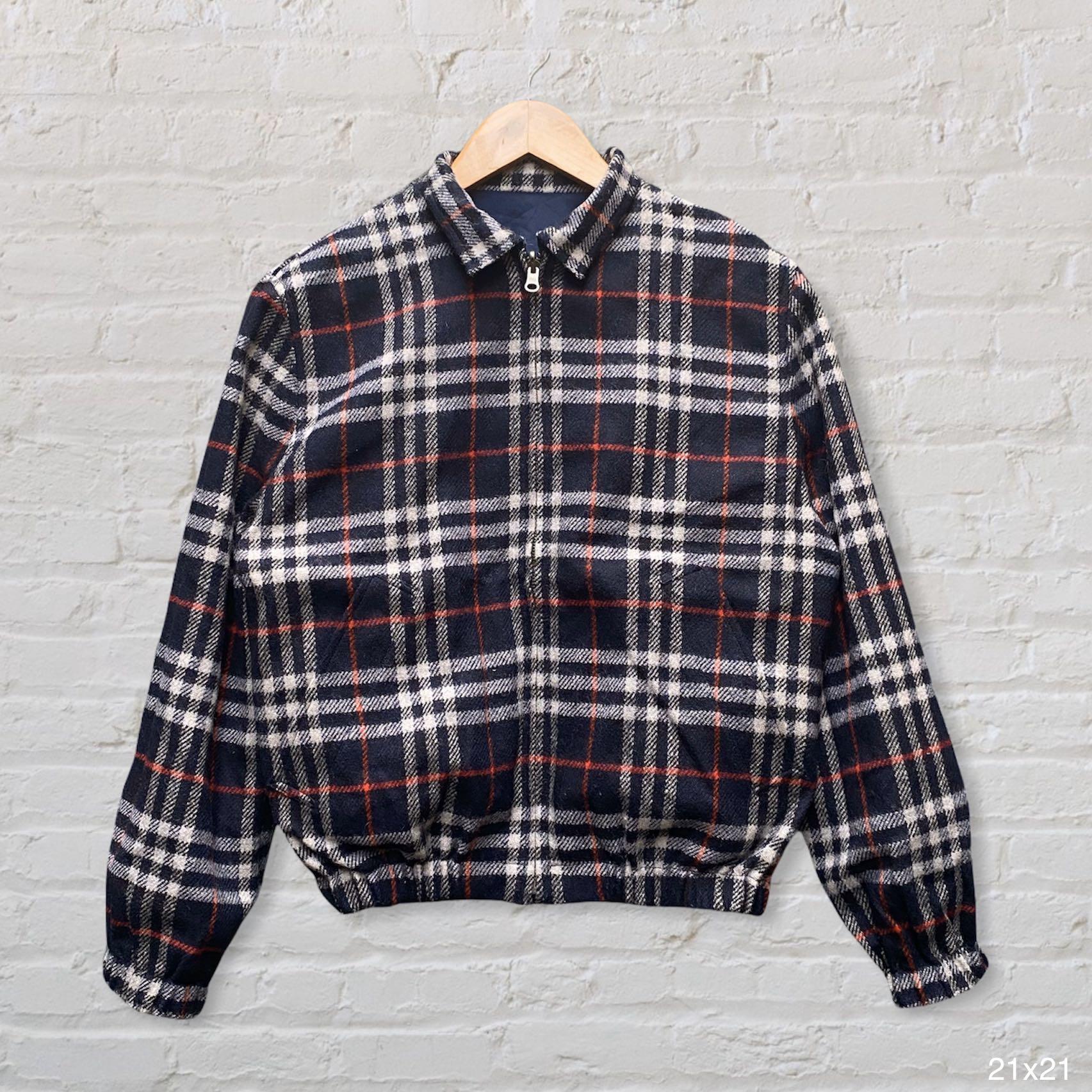 Rerversible Vintage Burberry Coach Jacket Women s Fashion Coats Jackets and Outerwear on Carousell
