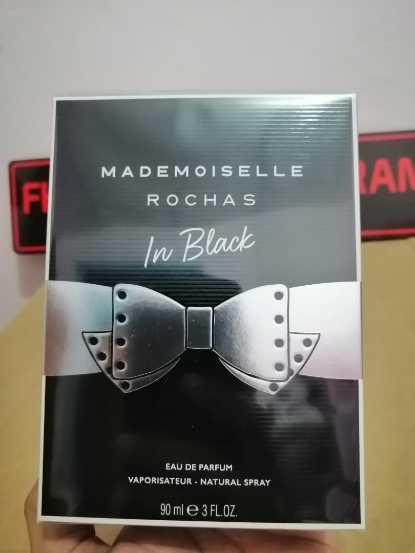 Rochas mademoiselle sales in black