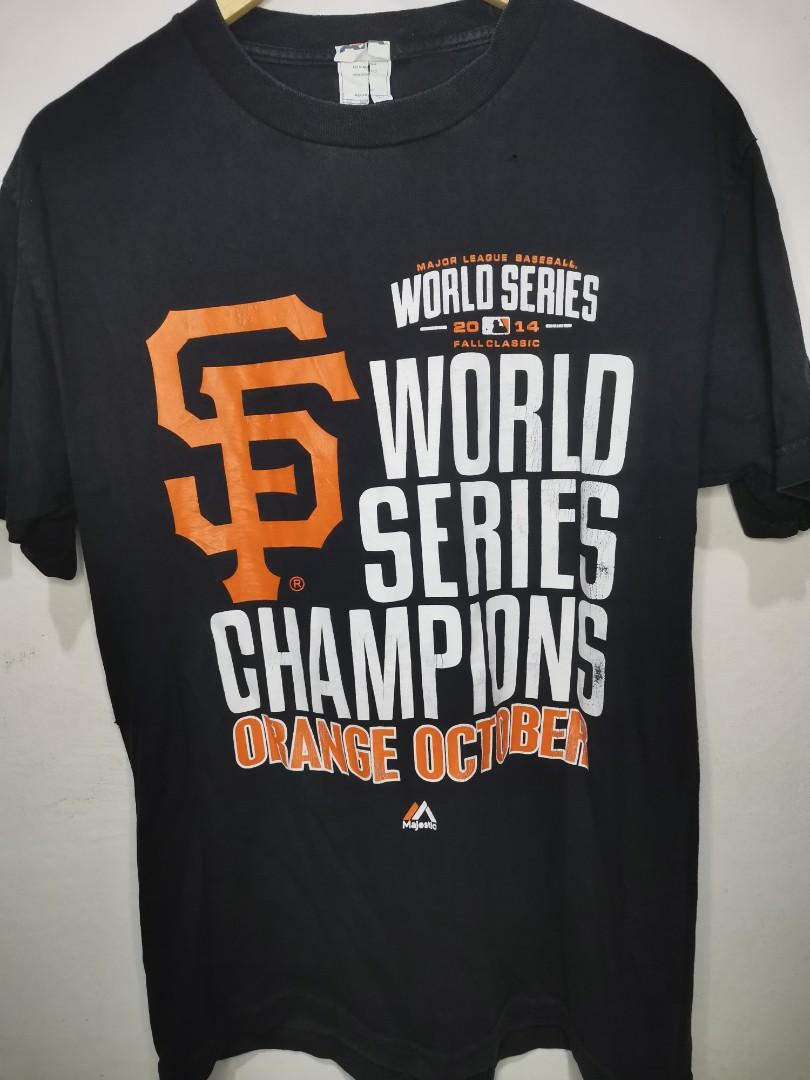 San Francisco giants 2014 mlb (Category: Tshirts & Polo Shirts ) located in Tarlac. Submitted by jaymaxxi (Listing ID 1118570455, Image 1). Description: Alstyle tag 8.5/10 28/20 2 hole Crack print.