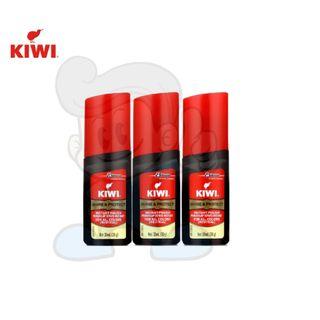 SCJ Kiwi Shine & Protect Liquid Shoe Polish Neutral (3 x 30 mL)