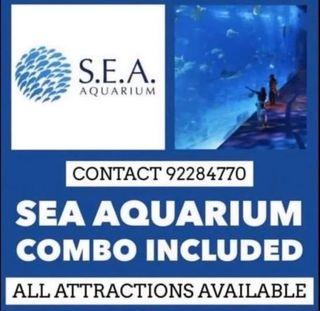 Sea aquarium ticket Super combo