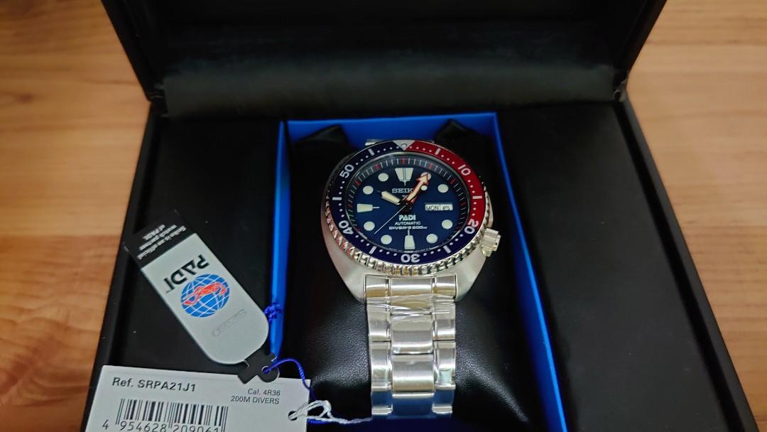 Seiko SRPA21J1 PADI, 名牌, 手錶- Carousell