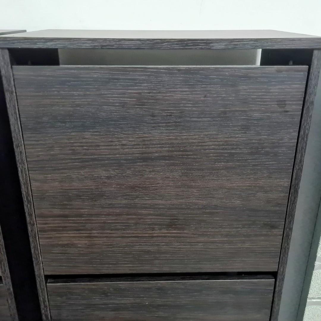 Shoe Pull out shoe rack / shelf. Three tier Ikea Bissa