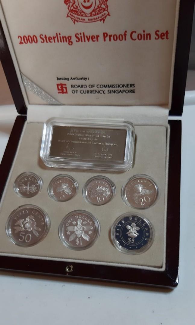 2000 Sterling Silver Proof Coin Set