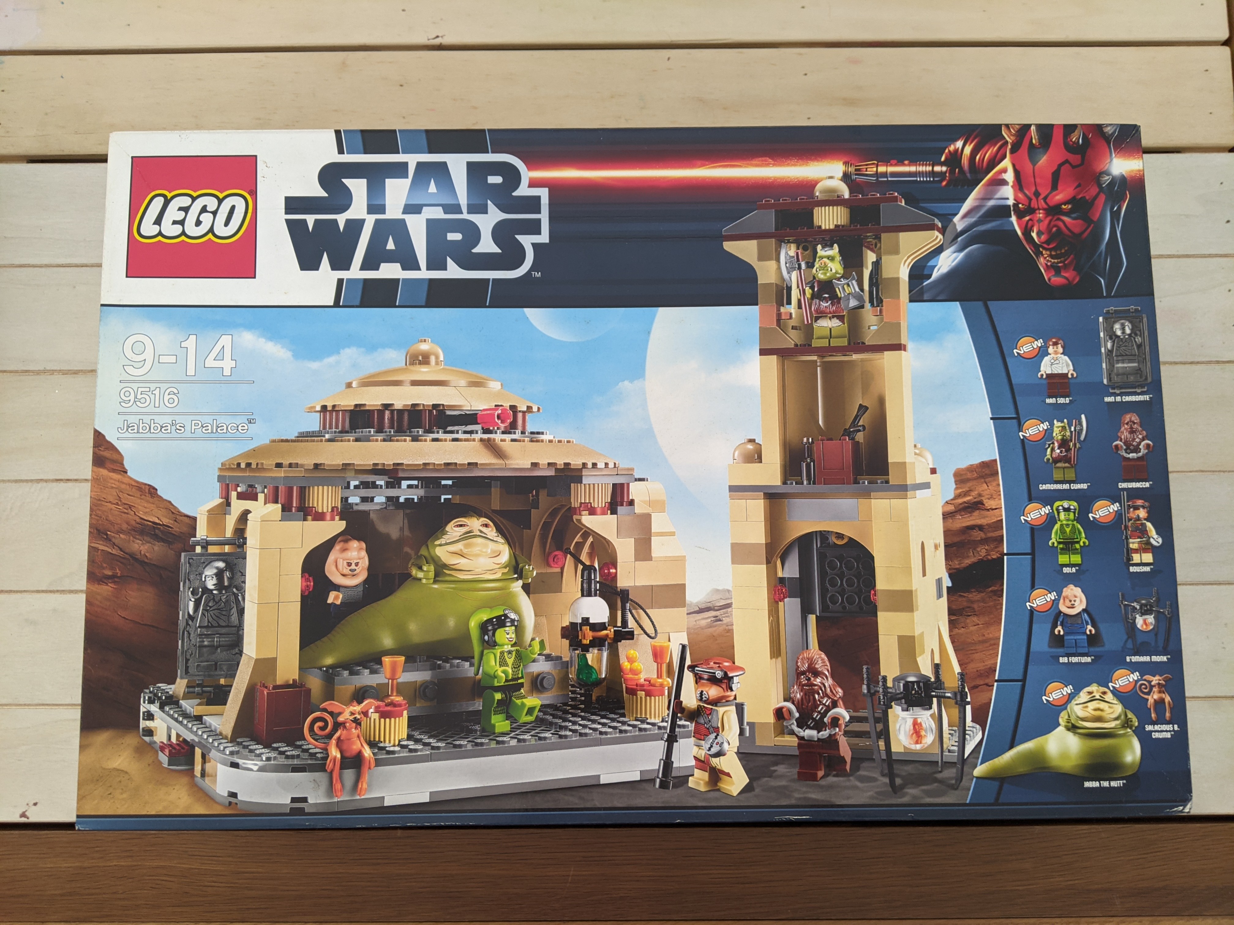 Star wars jabba palace 9516 Lego jabba's, Hobbies & Toys, Toys & Games ...